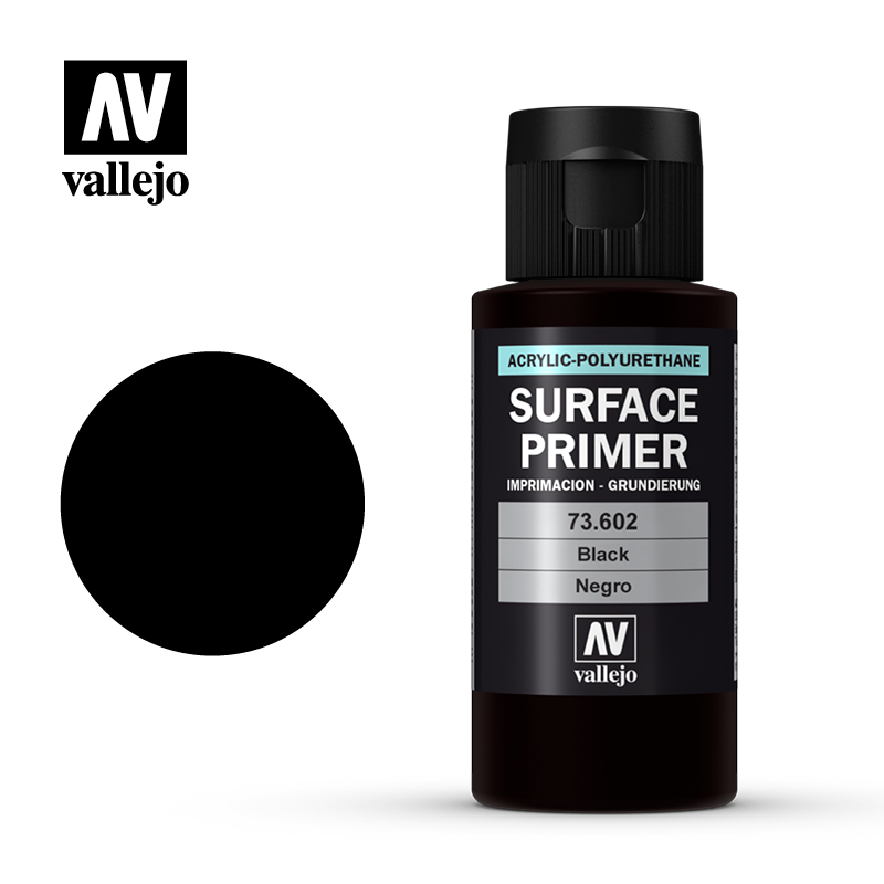 Vallejo Black Primer Large 60ml – The Miniature Painting Shop